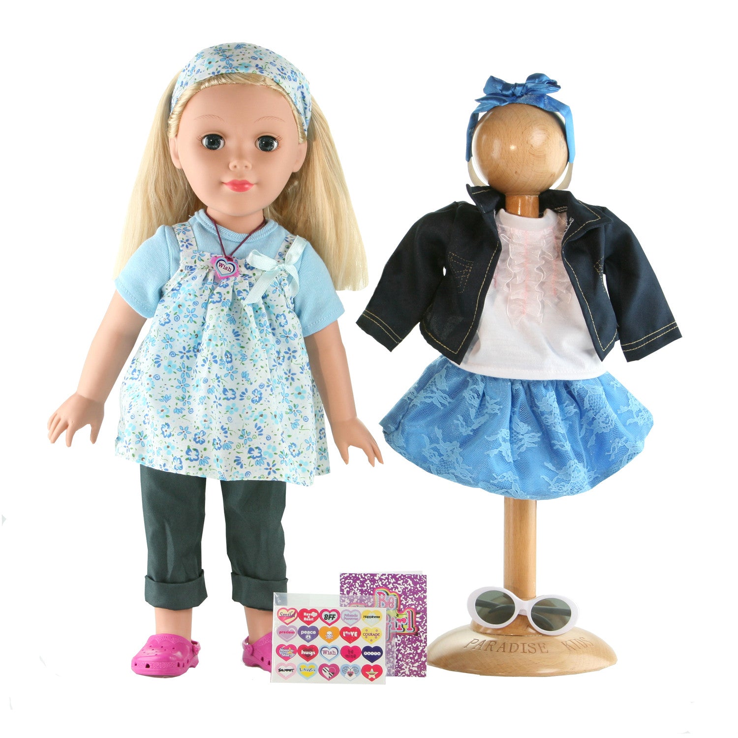 18 Inch Deluxe Doll with Additional Outfit